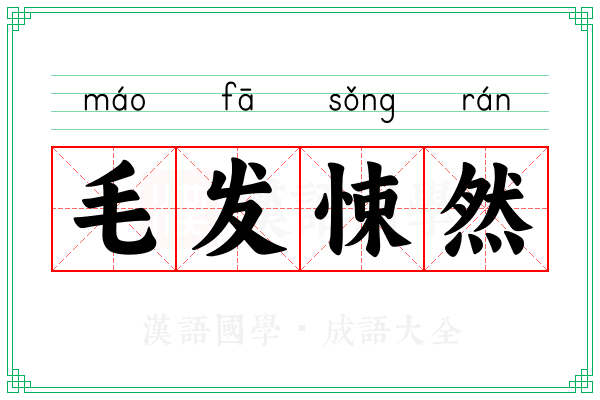 毛发悚然 毛发悚然