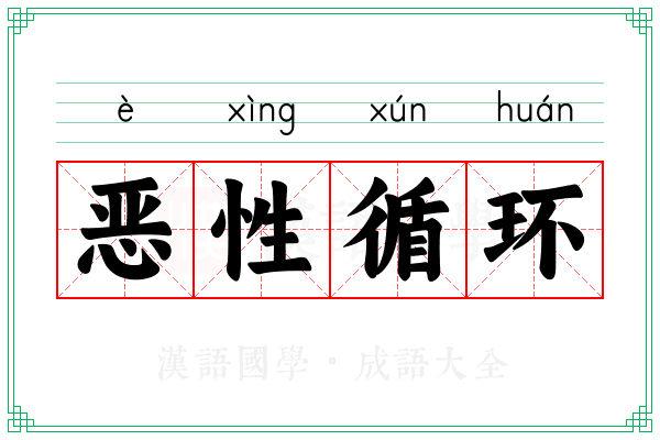恶性循环 恶性循环
