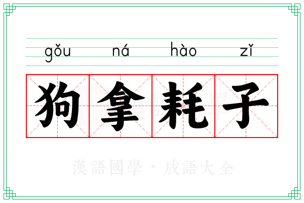 狗拿耗子 狗拿耗子