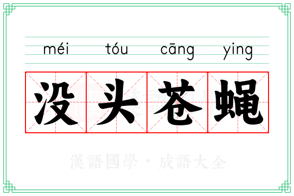 没头苍蝇