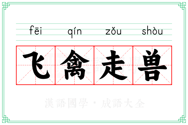 飞禽走兽 飞禽走兽