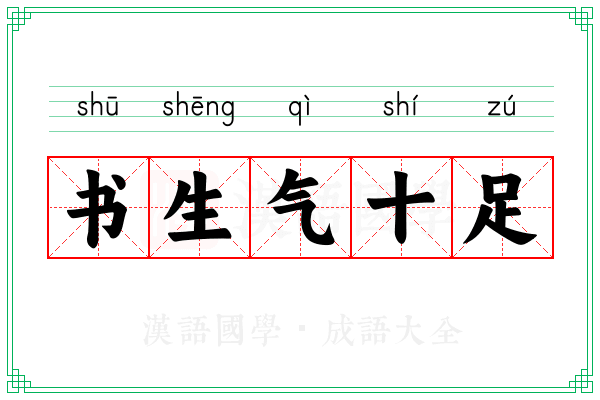 书生气十足