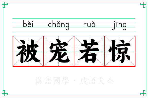 被宠若惊 被宠若惊