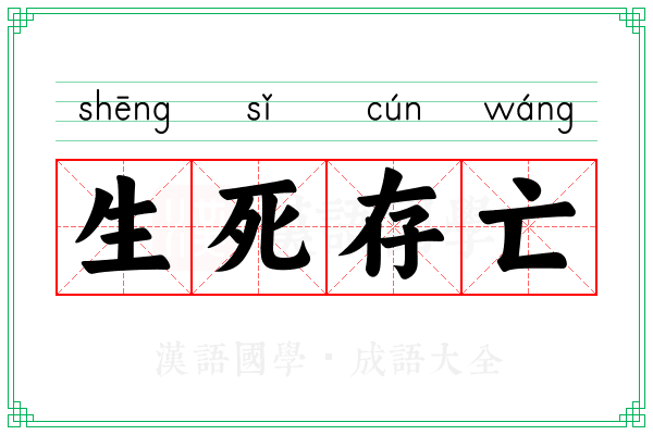 生死存亡 生死存亡