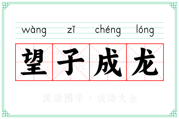 望子成龙 望子成龙
