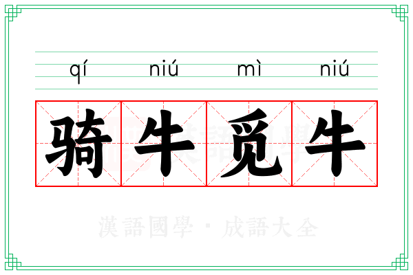 骑牛觅牛 骑牛觅牛