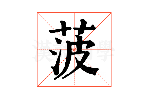 菠 菠