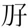 𫥱