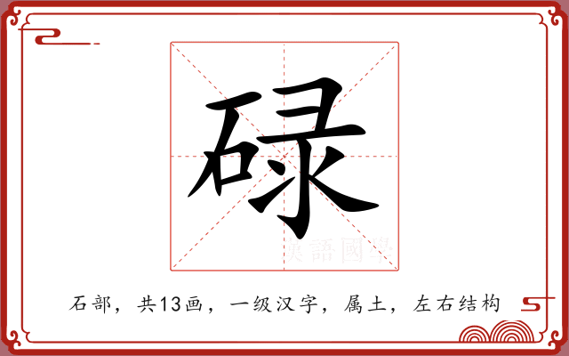 碌 碌