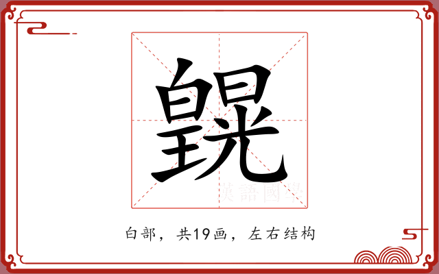 皩 皩