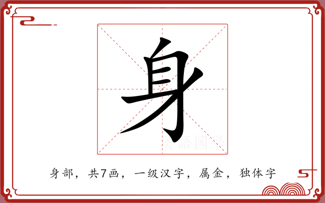 身