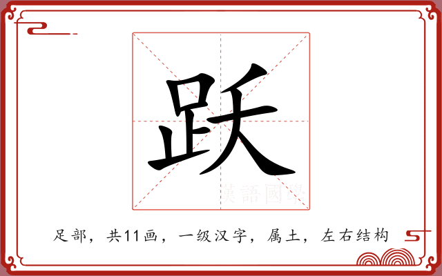 跃