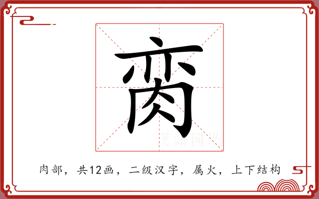 脔 脔