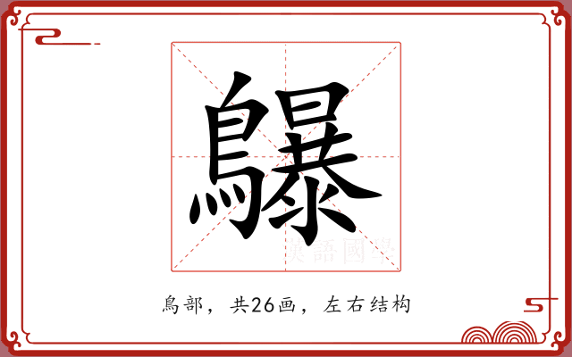 鸔