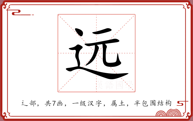 远 远