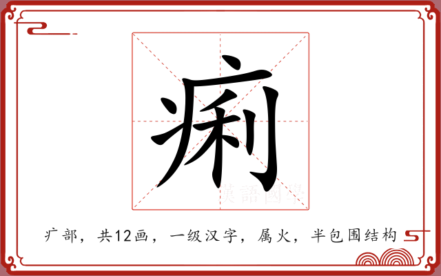痢