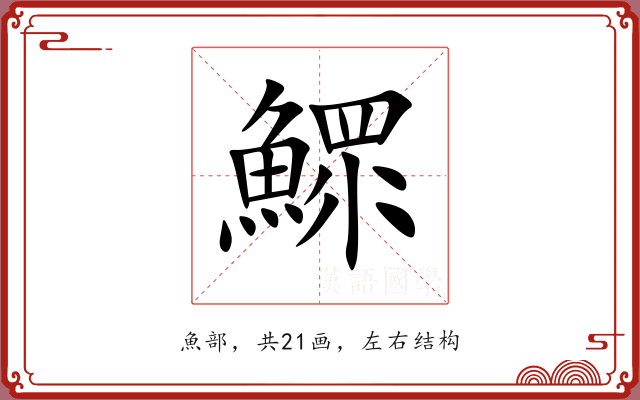 鰥 鰥