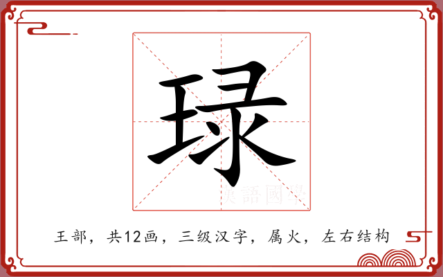 琭 琭