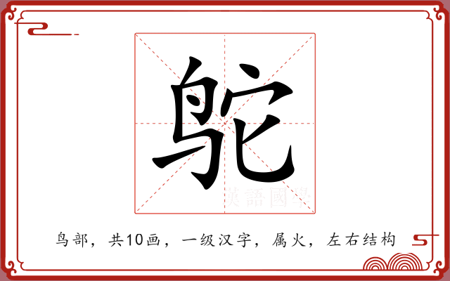 鸵