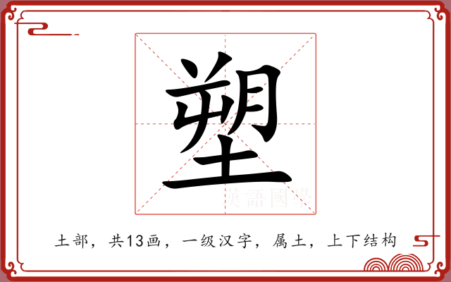 塑 塑