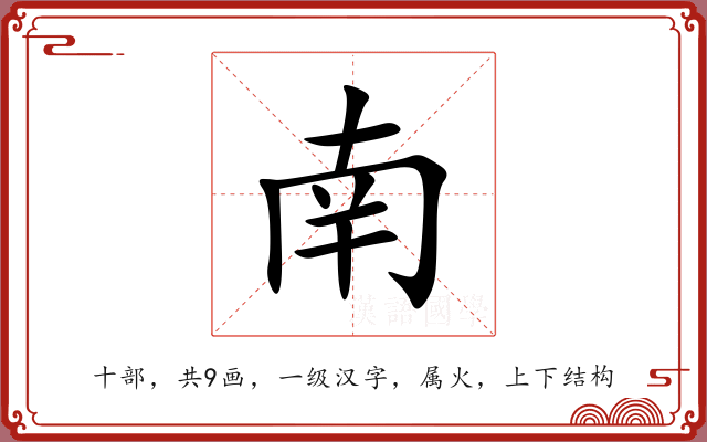 南 南